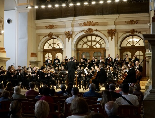 Волинський архієрейський хор «Оранта» виступив у Львівському органному залі. ФОТО