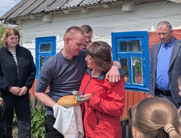 На Волинь повернувся звільнений з полону захисник