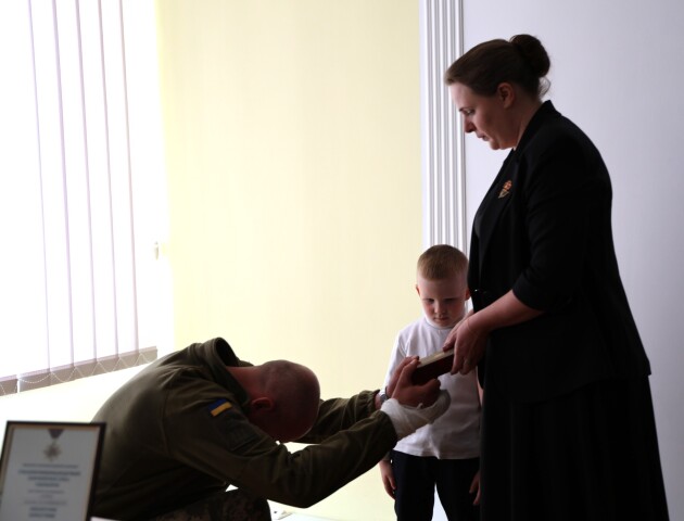 У Луцьку родині Героя вручили його посмертний орден