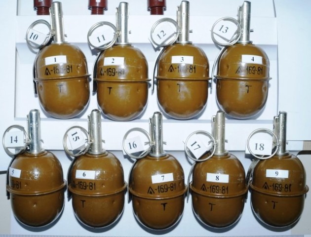 Вилучені гранати в наметовому містечку біля Ради були бойовими – МВС