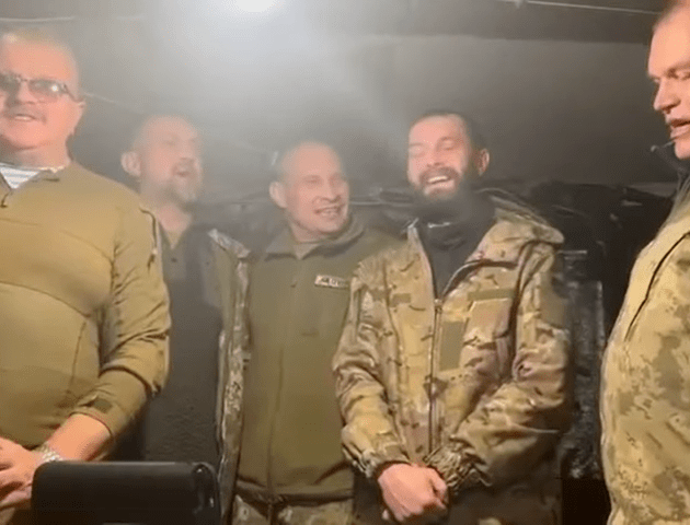 Військові з Волині заколядували на передовій