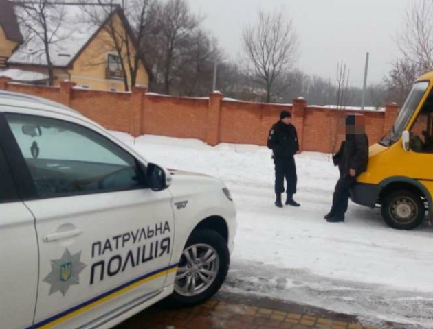 У Кіровоградській області затримали п'яного водія маршрутки