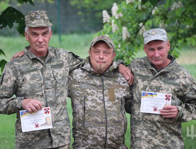 Нагородили піхотинців «Сталевої сотки»