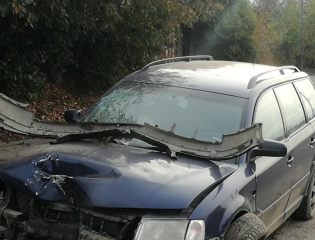 У Луцьку автомобіль ледь не «вилетів» на приватне подвір'я