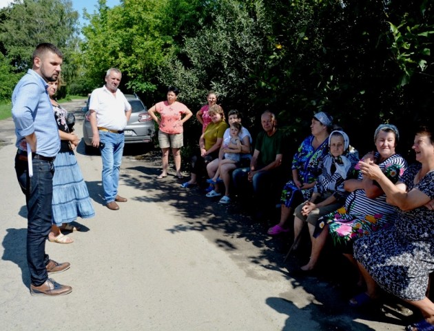 Народний депутат працював у селах Устилузької громади