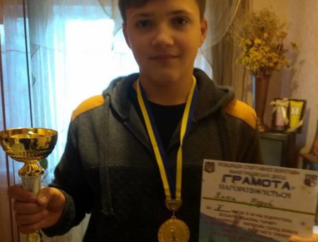 Юний волинянин – переможець Міжнародного турніру з греко-римської боротьби. ФОТО