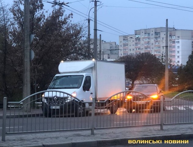У Луцьку на Соборності – аварія