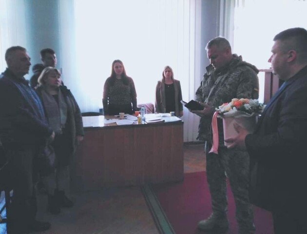 Батькам загиблого Героя Андрія Бойчука з Рожища вручили посмертну нагороду сина