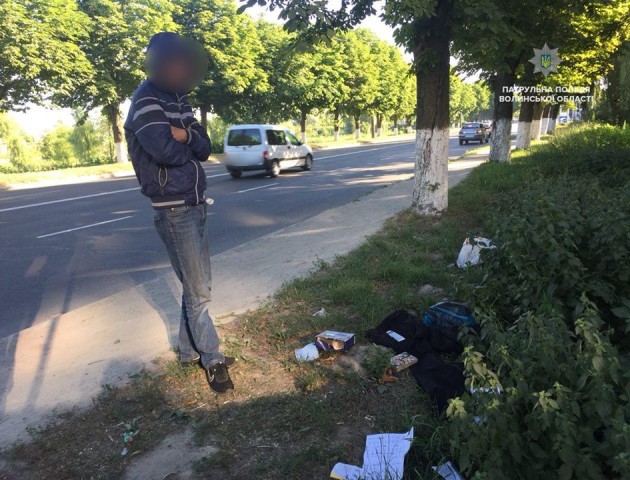 У Луцьку «на гарячому» затримали автомобільного злодія. ФОТО. ВІДЕО