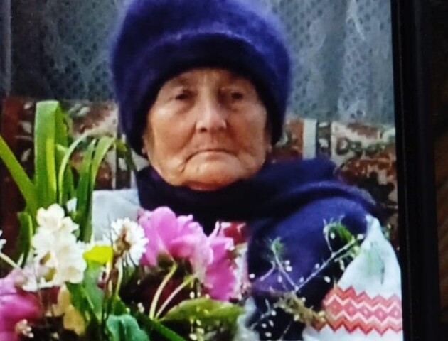 На Волині правоохоронці розшукують пенсіонерку