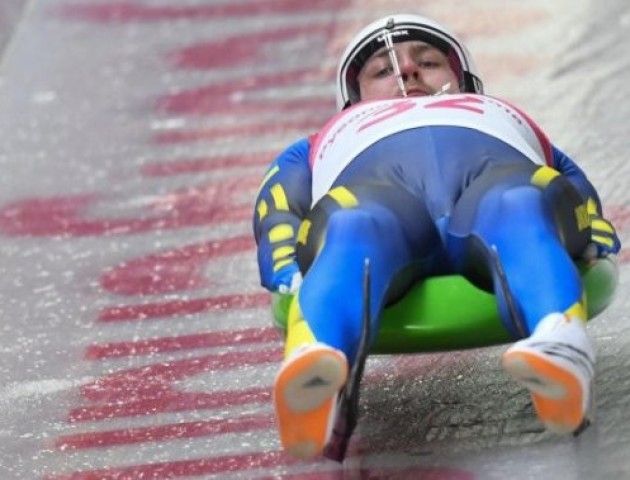 Олімпіада-2018. Українець випав з саней, але повернувся в них. ВІДЕО
