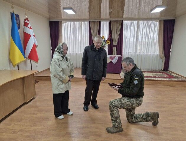 Загиблого волинянина нагородили орденом «За мужність» ІІІ ступеня