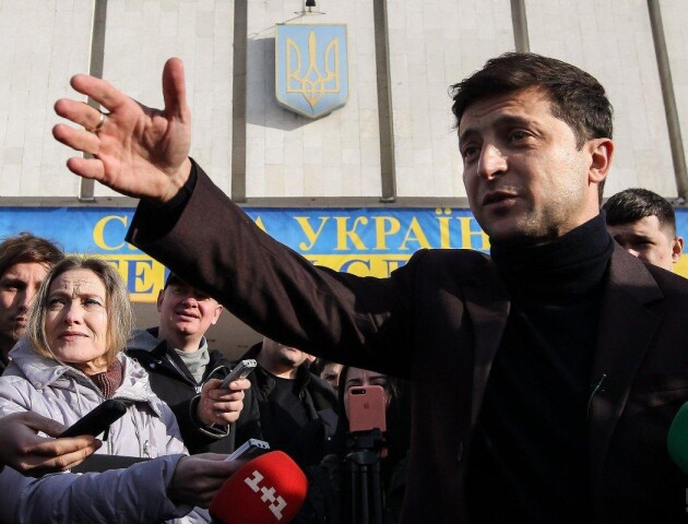То все журналісти. Зеленський пояснив, чому показав свій бюлетень