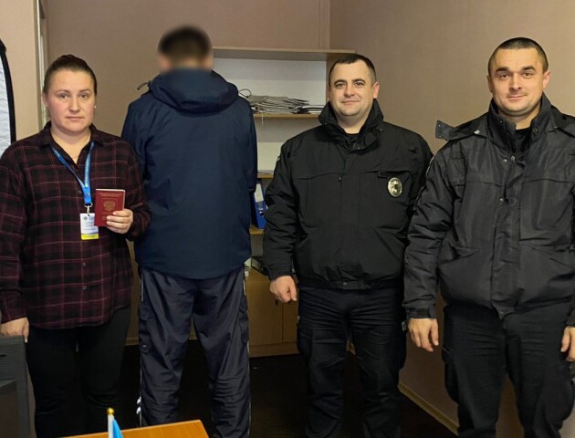 На Волині поліцейські затримали громадянина росії