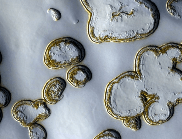 У NASA опублікували яскраві фото зими на Марсі. ФОТО