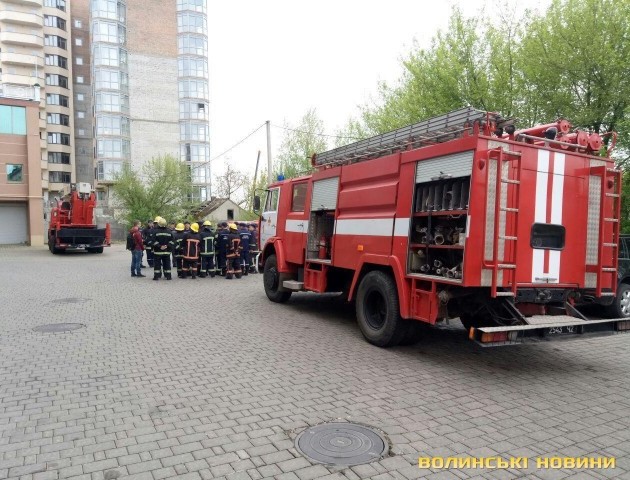 У Луцьку «горів» ТРЦ