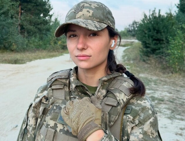 Історія військової, яка носить «Хрест хоробрих»