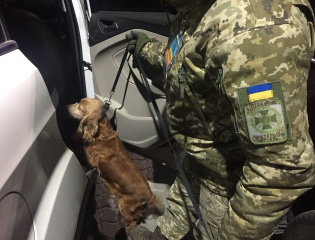 На «Ягодині» пес винюхав  наркотики у косметичці. ФОТО