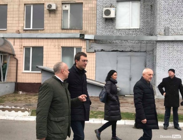 До Луцька приїхав міністр інфраструктури Володимир Омелян. ФОТО