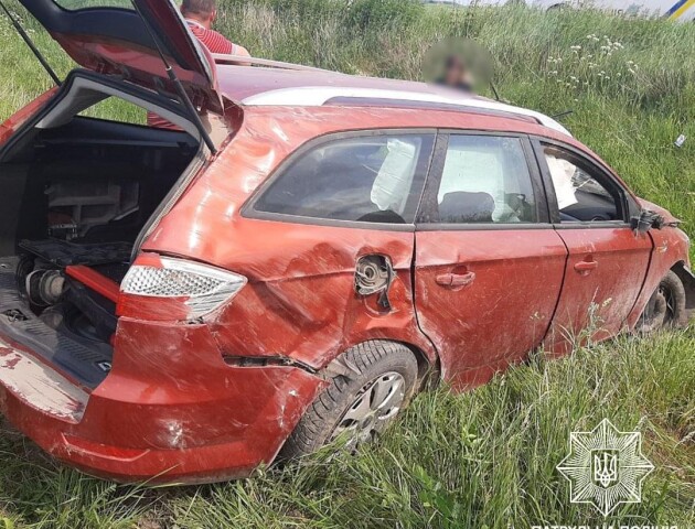 На Волині п’яний 26-річний водій з’їхав у кювет