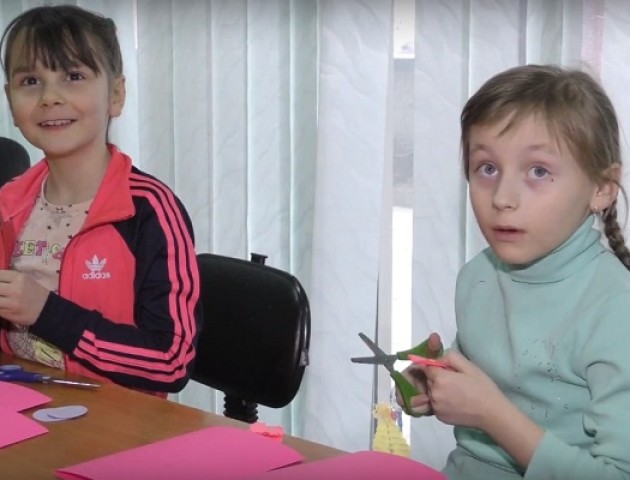 Арт-терапія для діток, які потребують соціальної підтримки. ВІДЕО