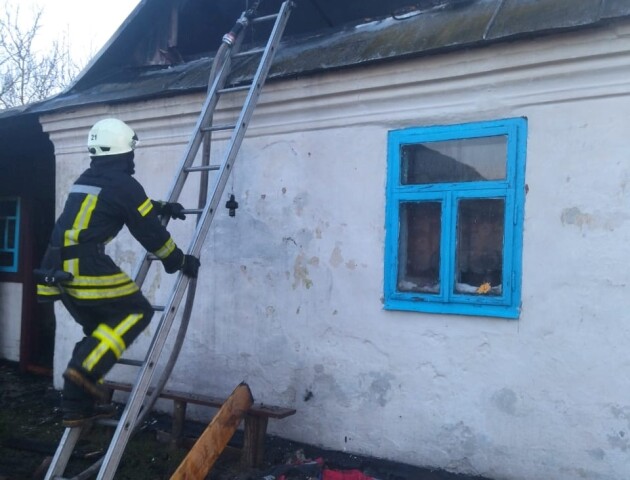На Волині під час пожежі загинула 85-річна пенсіонерка