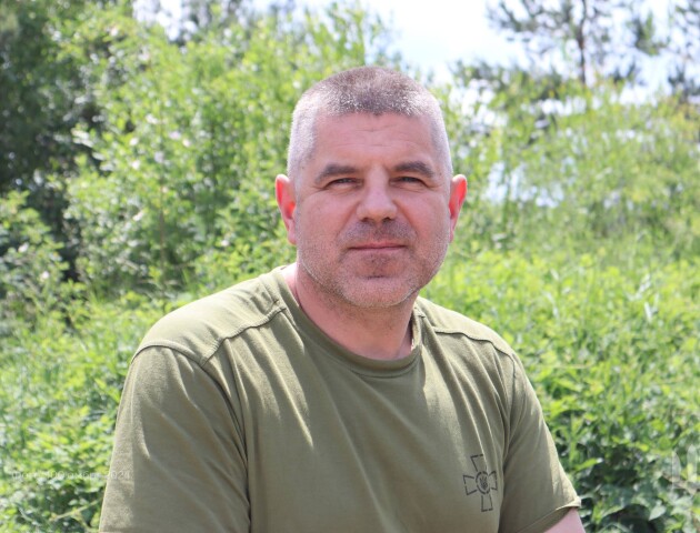 Експоліцейський з Волині з початку великої війни вступив до лав ЗСУ