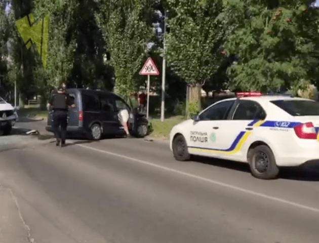 У Луцьку «лоб у лоб» зіткнулися два авто