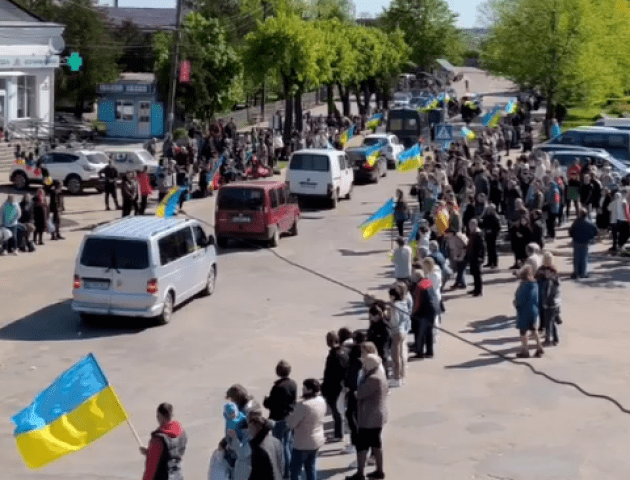 На Камінь-Каширщині зустріли полеглого Героя Сергія Багнюка. ВІДЕО