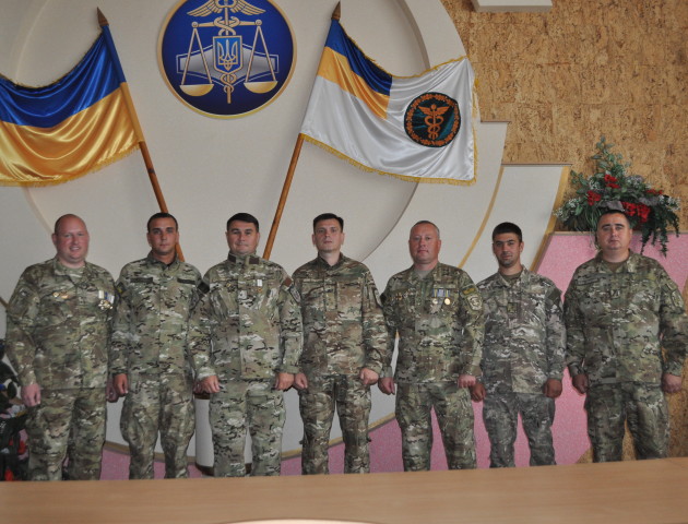 У податковій міліції Волині зустріли колег із зони ООС. ФОТО