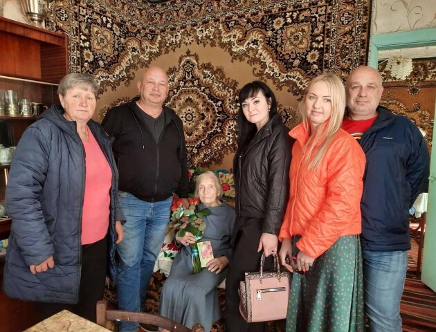 Довгожителька з Волині відсвяткувала 100-річчя