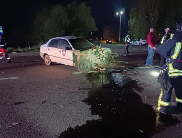 У селі на Волині зіткнулися дві автівки