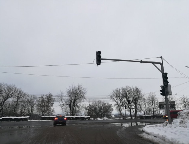 У Луцьку встановили новий світлофор
