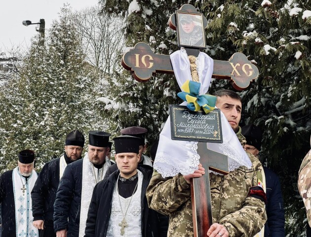 На Волині попрощалися з полеглим у бою за Україну захисником Сергієм Дукельським