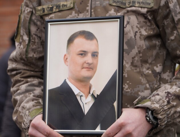 З тієї операції не повернувся ніхто: на Волині попрощалися з полеглим біля Бахмута командиром