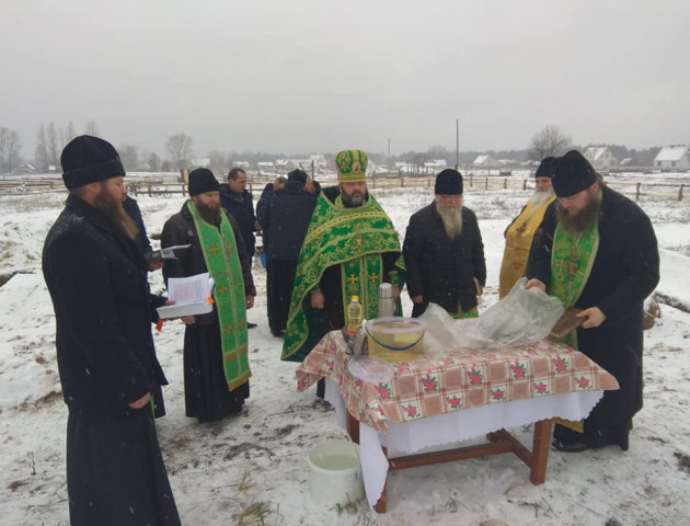 У селі на Волині будуватимуть новий храм УПЦ МП. ФОТО