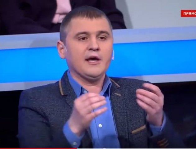 Луцький комуніст Михайло Кононович «засвітився» на російському телеканалі. ВІДЕО