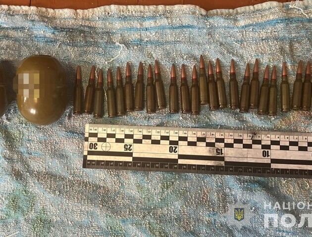 На Волині в 52-річного чоловіка вилучили арсенал боєприпасів