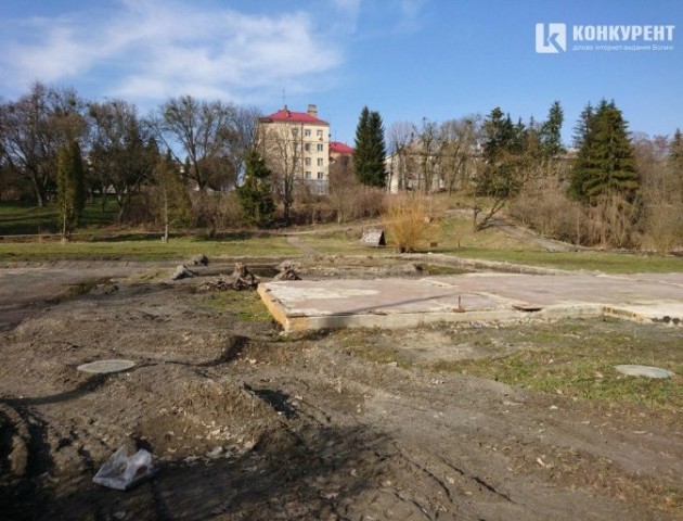 Як виглядатиме вхід у центральний парк Луцька