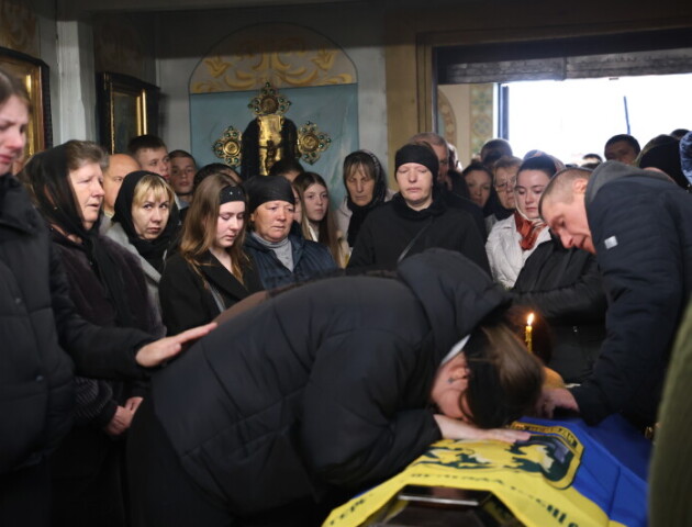 Поховали загиблого воїна з Луцької громади
