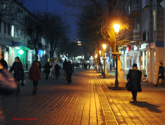Вечірній Луцьк у фото