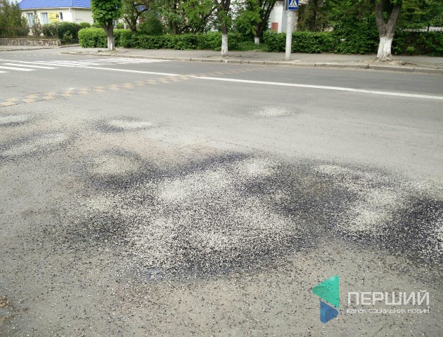 Лучани нарікають на ремонт однієї з вулиць міста