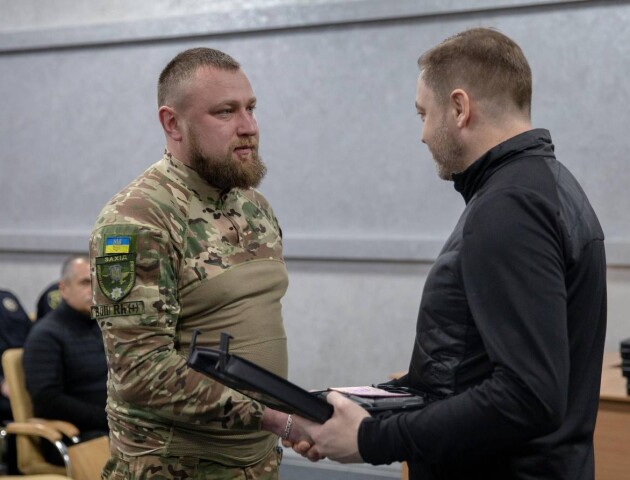 Волинського поліцейського відзначив міністр МВС