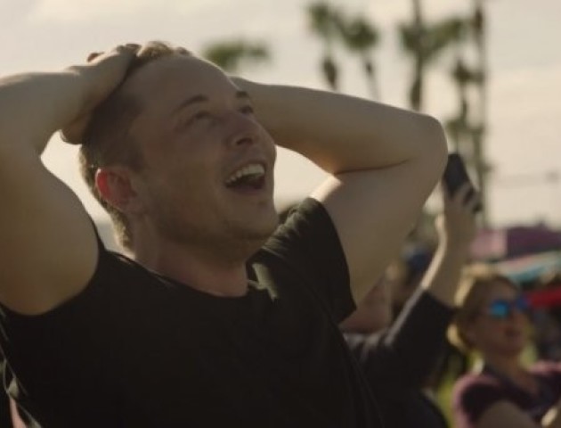 У мережі показали реакцію Ілона Маска на запуск Falcon Heavy. ВІДЕО