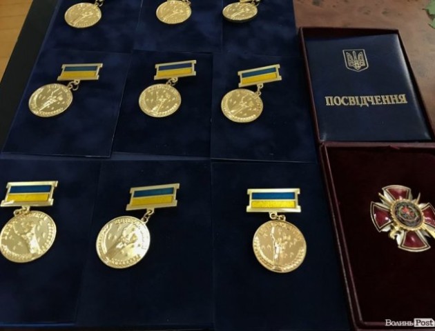 У Луцьку атовцям вручили відзнаки. ФОТО