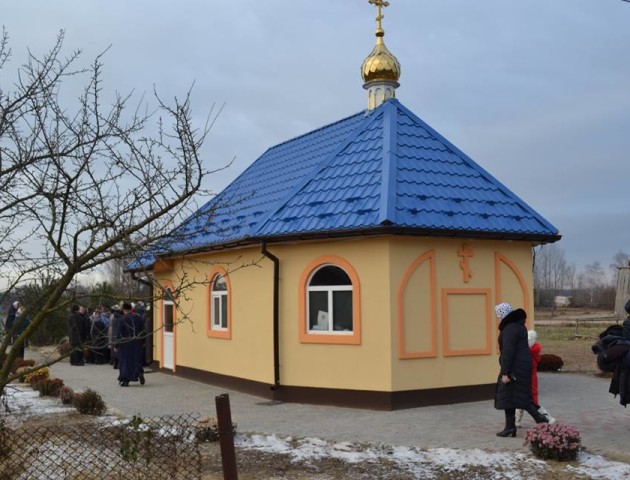На Волині з'явився новий храм Київського патріархату. ФОТО