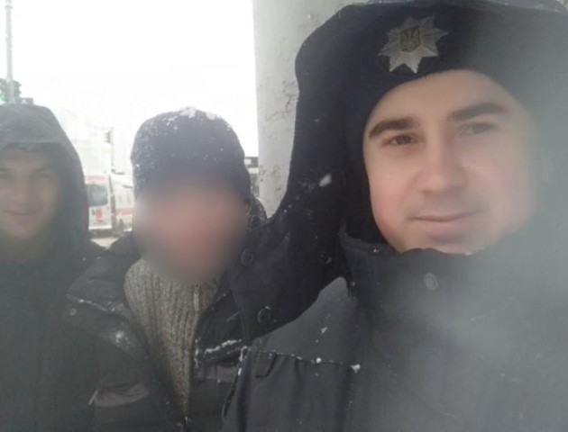 У Луцьку чоловік ледь не замерз у снігу