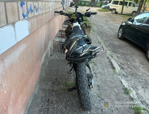 Мотоцикл врізався в авто у Ковелі. Є постраждалий