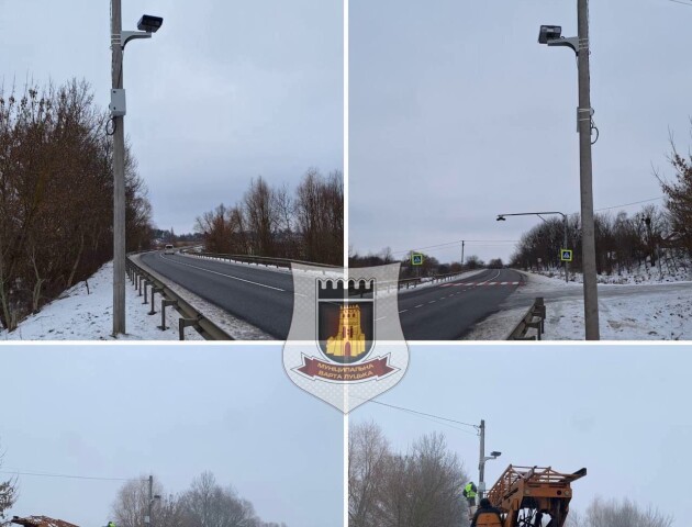 На автошляху поблизу Луцька встановили камеру автофіксації порушень ПДР