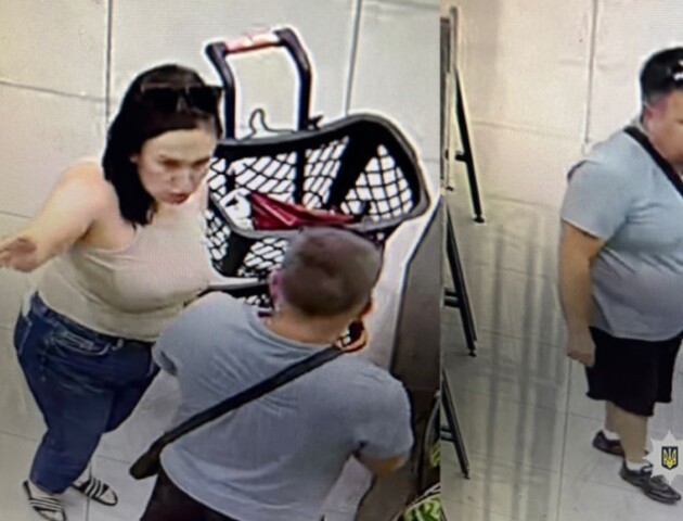 У Луцьку поліція просить впізнати осіб,  які крали в гіпермаркеті